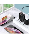Kup Încărcător de rețea USAMS T23 USB+USB-C 18W 3,2A QC3.0+PD3.0 Încărcare rapidă negru/black CC85TC01 - USA571BLK - {ean13} - Sklep Home Screen