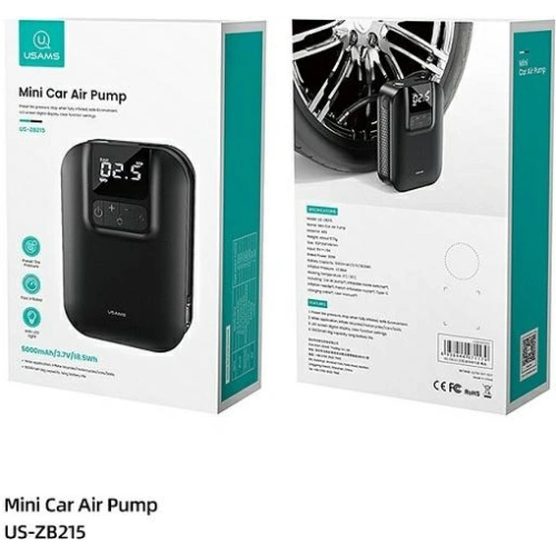 Kup Mini pumpa USAMS US-ZB215 Légpumpa autókhoz 5000mAh CQBZB21501 - USA572 - {ean13} - Sklep Home Screen