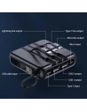 Kup Powerbanka USAMS PB61 10000mAh LED + kabel USB-C/Lightning/MicroUSB černý/black 10KCD16901 - USA573BLK - {ean13} - Sklep Home Screen
