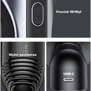 Kup Bezdrátový mini vysavač USAMS 80W černý/black XCQZB10801 - USA579BLK - {ean13} - Sklep Home Screen