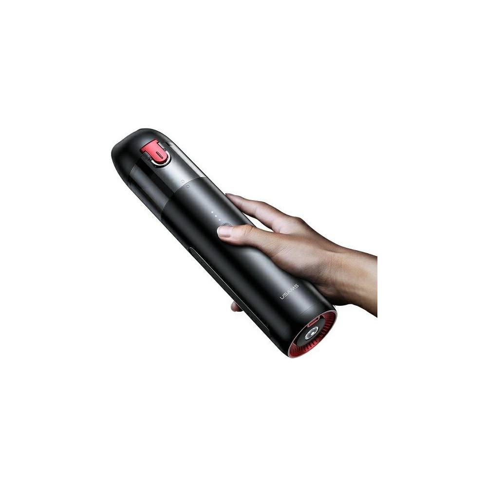 Odkurzacz mini bezprzewodowy USAMS Geoz series 65W czarny/black MNXCQBH23401