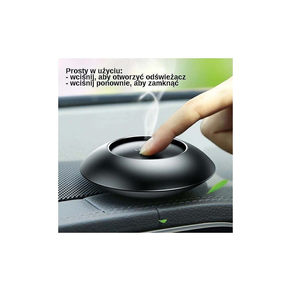 Odświeżacz powietrza USAMS czarny/black ZB180XX01