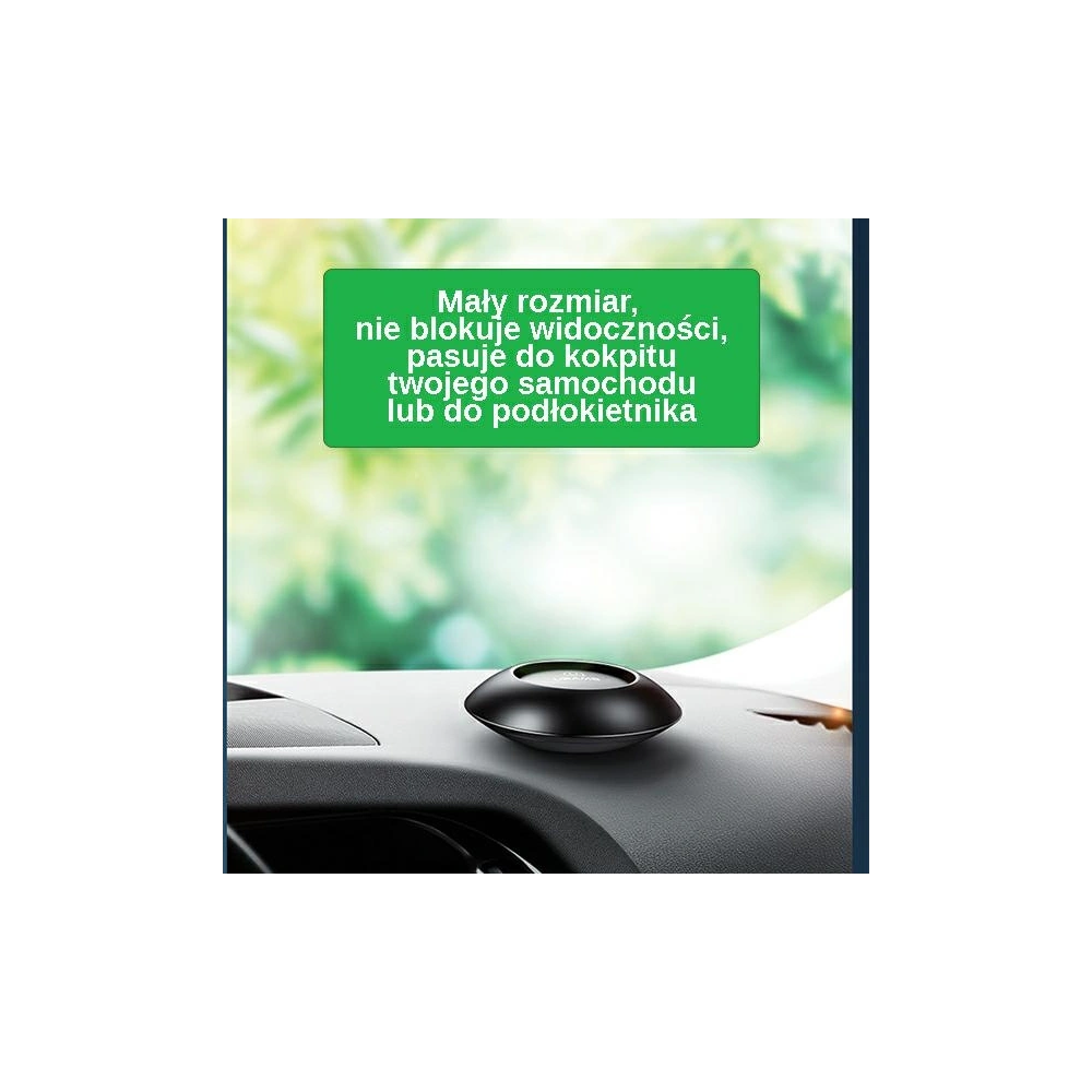 Odświeżacz powietrza USAMS czarny/black ZB180XX01