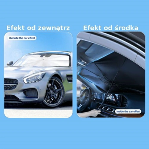 Kup Sonnenschutz USAMS US-ZB235 für die Frontscheibe des Autos, ausklappbar wie ein Regenschirm CZZYS01 - USA584 - {ean13} - Sklep Home Screen