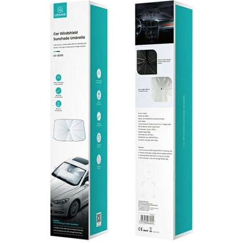 Kup Sonnenschutz USAMS US-ZB235 für die Frontscheibe des Autos, ausklappbar wie ein Regenschirm CZZYS01 - USA584 - {ean13} - Sklep Home Screen