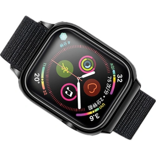 Kup Pasek USAMS Apple Watch 4/5/6/7/SE/8/9/10 40/41/42mm negru/black ZB73IW1 - USA592BLK - {ean13} - Sklep Home Screen