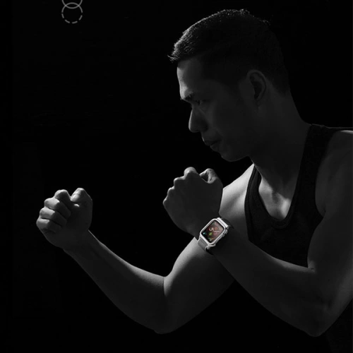 Kup Pasek USAMS Apple Watch 4/5/6/7/SE/8/9/10 40/41/42mm černý/black ZB73IW1 - USA592BLK - {ean13} - Sklep Home Screen