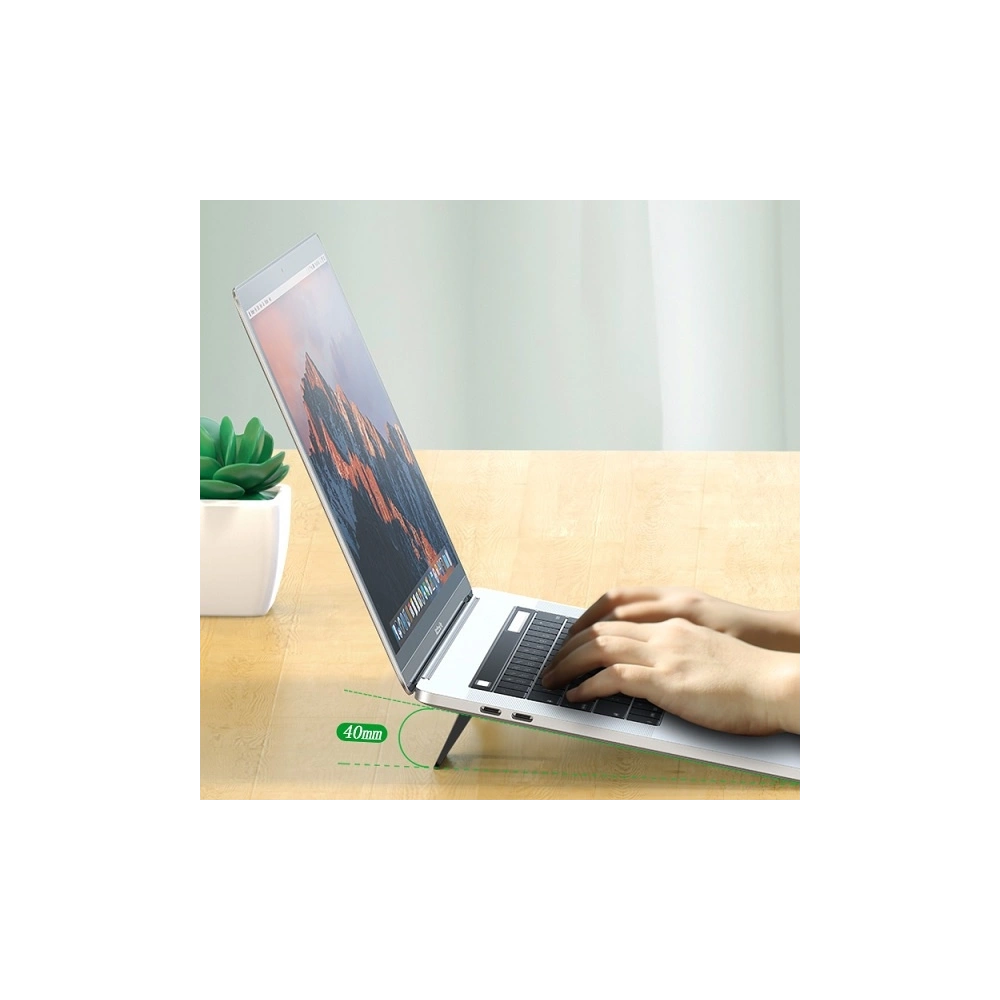 Podstawka pod laptop/tablet USAMS czarny/black ZJ054PBZJ01 [2 PACK]