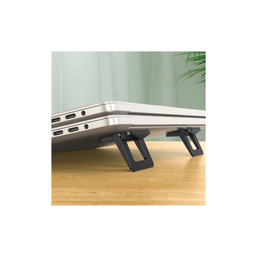 Podstawka pod laptop/tablet USAMS czarny/black ZJ054PBZJ01 [2 PACK]