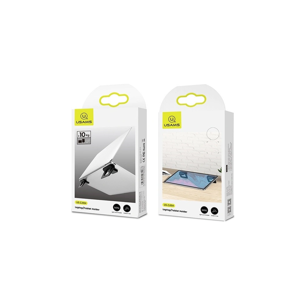 Podstawka pod laptop/tablet USAMS czarny/black ZJ054PBZJ01 [2 PACK]