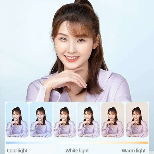 Buy USAMS Double phone holder with LED lamp white ZB24001 (US-ZB240) - USA606WHT - {ean13} - Home Screen Store Europe
