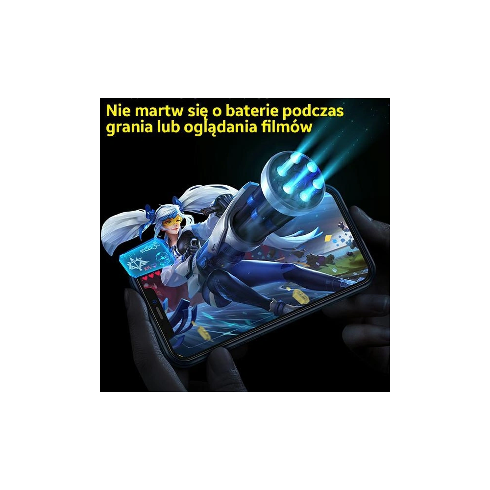 Etui USAMS Power Case Apple iPhone 12 mini 2500mAh czarny/black 2K5CD15601 powerbank