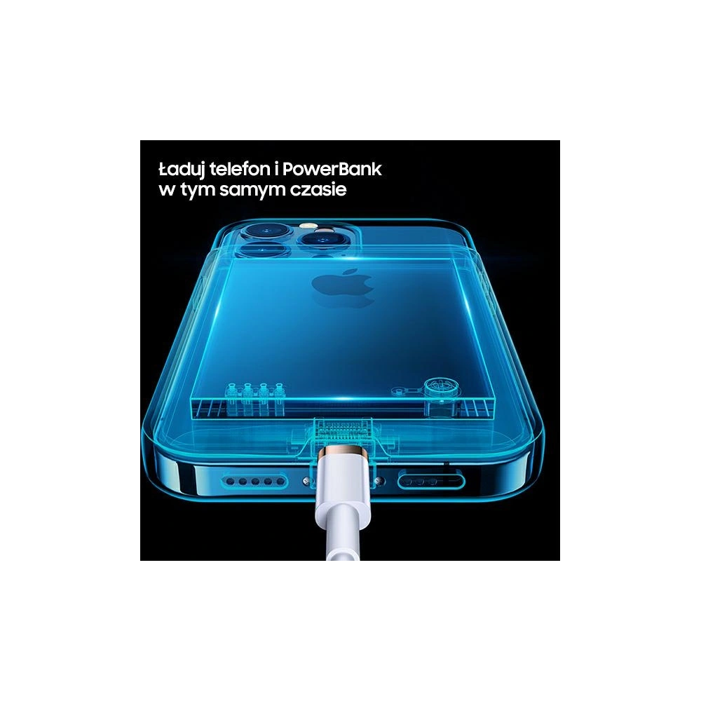 Etui USAMS Power Case Apple iPhone 13 3500mAh czarny/black 3K5CD17401 powerbank