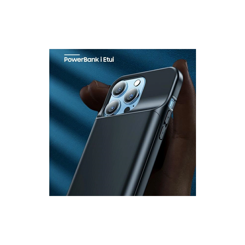 Etui USAMS Power Case Apple iPhone 13 Pro 3500mAh czarny/black 3K5CD17501 powerbank