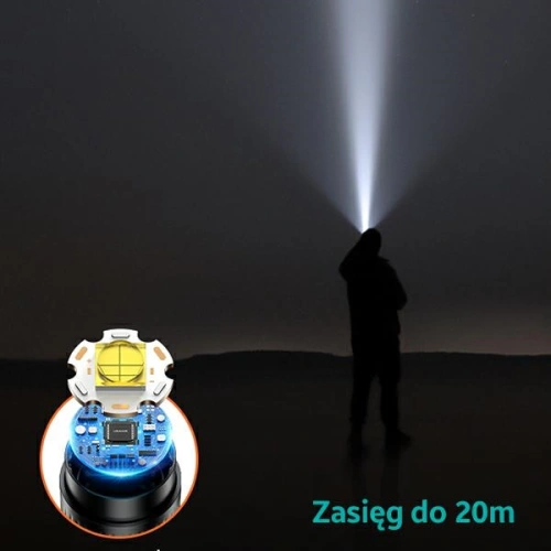Kup Powerbanka USAMS + LED svítilna 4000mAh černá/black 4KCD16601 - USA613BLK - {ean13} - Sklep Home Screen