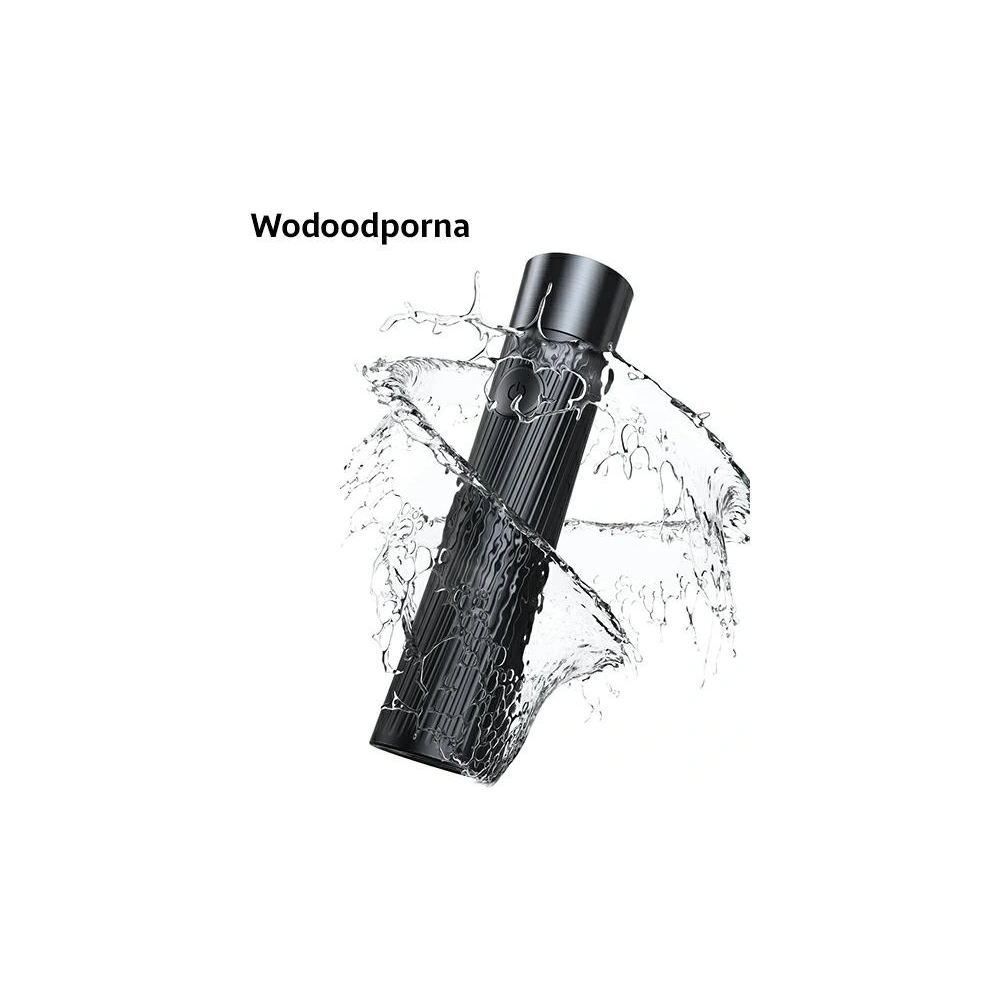 Powerbank USAMS + latarka LED 4000mAh czarny/black 4KCD16601