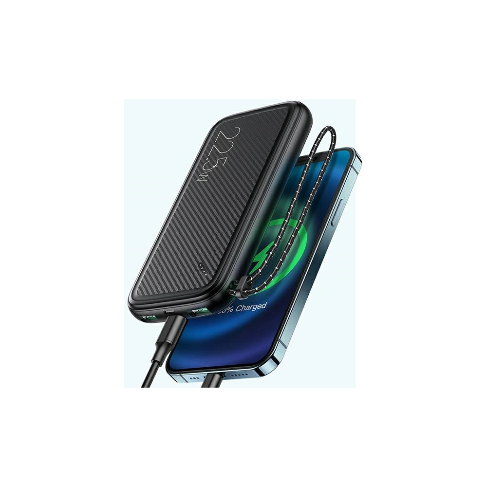 Powerbank USAMS PB56 10000mAh 22.5W 2xQC3.0+PD Fast Charge biały/white 10KCD15102