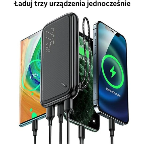 Kup Powerbank USAMS PB56 10000mAh 22.5W 2xQC3.0+PD Încărcare rapidă alb/white 10KCD15102 - USA618WHT - {ean13} - Sklep Home Screen