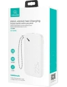 Kup USAMS PB56 10000mAh 22.5W 2xQC3.0+PD Gyors Töltő Powerbank fehér/white 10KCD15102 - USA618WHT - {ean13} - Sklep Home Screen