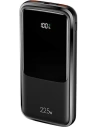 USAMS PB58 10000mAh 22.5W QC3.0+PD Gyors Töltő Powerbank fekete/black 10KCD16101