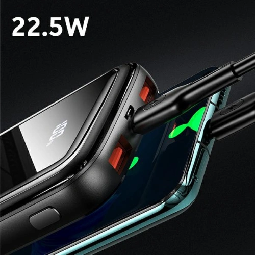 Kup Powerbank USAMS PB58 10000mAh 22.5W QC3.0+PD Schnellladung schwarz/black 10KCD16101 - USA620BLK - {ean13} - Sklep Home Screen