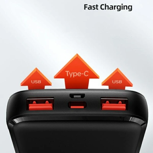 Kup Powerbank USAMS PB58 10000mAh 22.5W QC3.0+PD Încărcare Rapidă negru/black 10KCD16101 - USA620BLK - {ean13} - Sklep Home Screen
