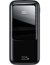 Powerbanka USAMS PB58 20000mAh 22.5W Dual QC+PD rychlé nabíjení černá/black 20KCD17701