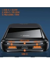 Kup Powerbank USAMS PB58 20000mAh 22.5W Dupla QC+PD Gyors Töltés fekete/black 20KCD17701 - USA621BLK - {ean13} - Sklep Home Screen