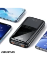 Kup Powerbank USAMS PB58 20000mAh 22.5W Dupla QC+PD Gyors Töltés fekete/black 20KCD17701 - USA621BLK - {ean13} - Sklep Home Screen