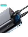 Kup Powerbanka USAMS PB59 30000mAh 65W 2xQC3.0+PD rychlé nabíjení černá/black CMXLOGTC01 + kabel USB-C-USB-C - USA622BLK - {ean13} - Sklep Home Screen