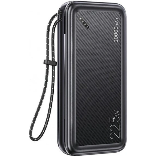 Kup USAMS PB60 20000mAh 22.5W 2xQC3.0+PD Gyors Töltő Powerbank fekete/black 20KCD16801 - USA623BLK - {ean13} - Sklep Home Screen