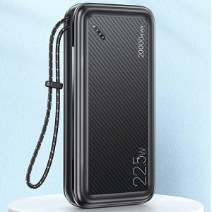 Powerbank USAMS PB60 20000mAh 22.5W 2xQC3.0+PD Fast Charge czarny/black 20KCD16801