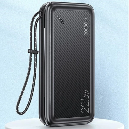 Kup USAMS PB60 20000mAh 22.5W 2xQC3.0+PD Gyors Töltő Powerbank fekete/black 20KCD16801 - USA623BLK - {ean13} - Sklep Home Screen