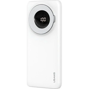 Powerbank USAMS PB62 10000mAh 20W QC3.0+PD Magnetic Wireless Fast Charge biały/white 10KCD17102