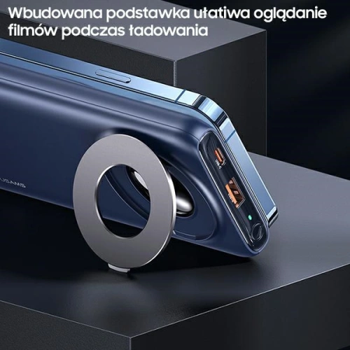 Kup Powerbank USAMS PB62 10000mAh 20W QC3.0+PD Magnetic Bezdrátové rychlé nabíjení černý/black 10KCD17101 - USA625BLK - {ean13} - Sklep Home Screen
