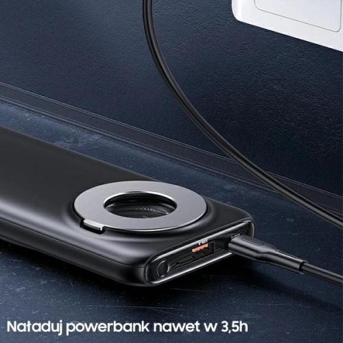 Kup Powerbank USAMS PB62 10000mAh 20W QC3.0+PD Magnetic Bezdrátové rychlé nabíjení černý/black 10KCD17101 - USA625BLK - {ean13} - Sklep Home Screen