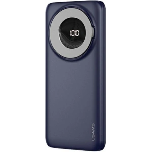 Powerbank USAMS PB62 10000mAh 20W QC3.0+PD Magnetic Wireless Fast Charge nebieski/blue 10KCD17104