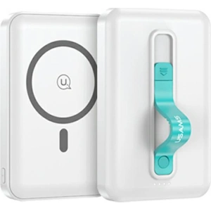 Powerbank USAMS PB64 10000mAh 20W QC3.0+PD Magnetic Wireless Fast Charge biały/white 10KCD17302