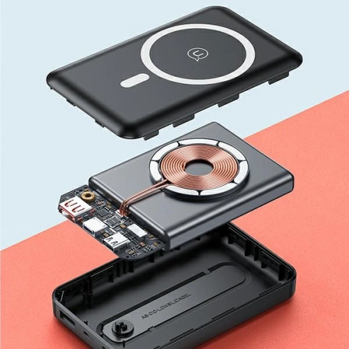 Kup Powerbank USAMS PB64 10000mAh 20W QC3.0+PD Magnetic Wireless Fast Charge černý/black 10KCD17301 - USA629BLK - {ean13} - Sklep Home Screen