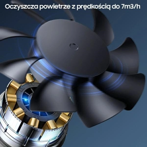 Kup Ionizator de aer portabil USAMS negru/black ZB181JHQ01 ionizator de anioni Pm2,5 - USA630BLK - {ean13} - Sklep Home Screen