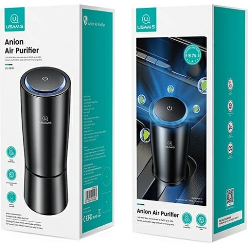 Kup Tragbarer Luftionisator USAMS schwarz ZB181JHQ01 Anionenionisator Pm2,5 - USA630BLK - {ean13} - Sklep Home Screen