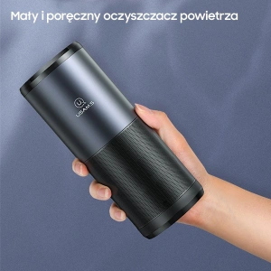 Kup Przenośny sterylizator powietrza UV-C USAMS czarno-szary/black&gray ZB169JHQ01 - USA631BLKGRY - {ean13} - Sklep Home Screen