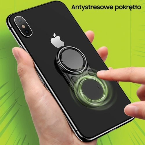 Kup Uchwyt na palec USAMS Ring holder antystresowy biały/white ZJ44ZJ02 - USA632WHT - {ean13} - Sklep Home Screen