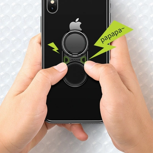 Kup Urmă de deget USAMS Ring holder antistres alb/white ZJ44ZJ02 - USA632WHT - {ean13} - Sklep Home Screen