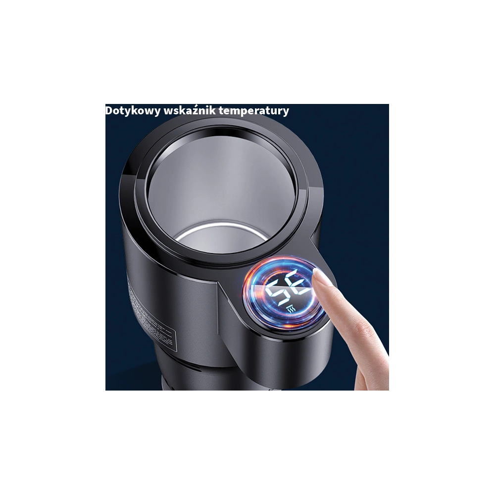 Samochodowy podgrzewacz/schładzacz do napojów USAMS czarny/black ZB160LRB01