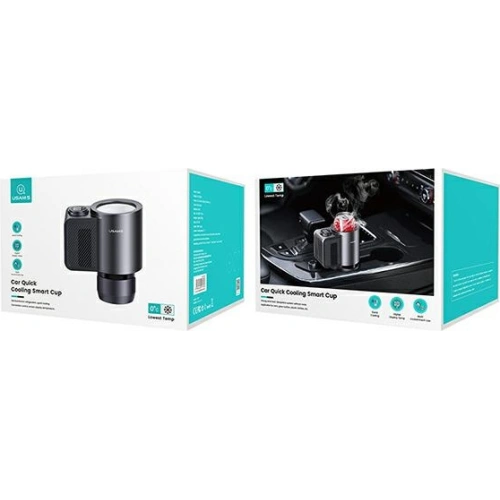 Kup Răcitor auto pentru băuturi USAMS negru/black ZB230LRB01 - USA636BLK - {ean13} - Sklep Home Screen