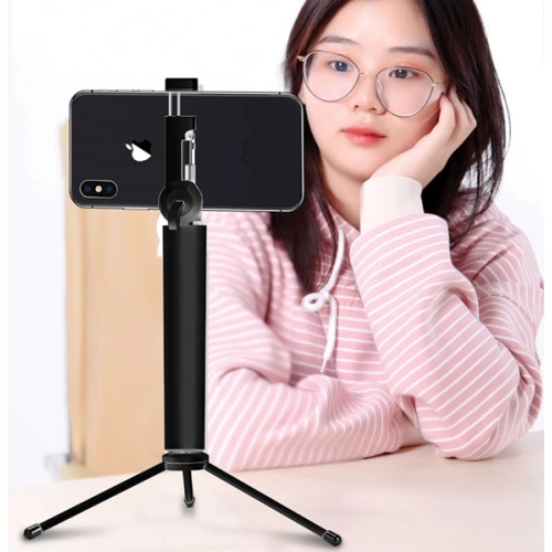 Buy USAMS Selfie Stick Meyan Bluetooth black ZB6901 (US-ZB069) - USA646BLK - {ean13} - Home Screen Store Europe