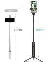 Buy USAMS Selfie Stick Meyan Bluetooth black ZB6901 (US-ZB069) - USA646BLK - {ean13} - Home Screen Store Europe