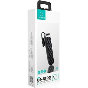 Kup USAMS Bluetooth 5.0 BT1 fülhallgató fekete/BHUBT101 - USA654BLK - {ean13} - Sklep Home Screen