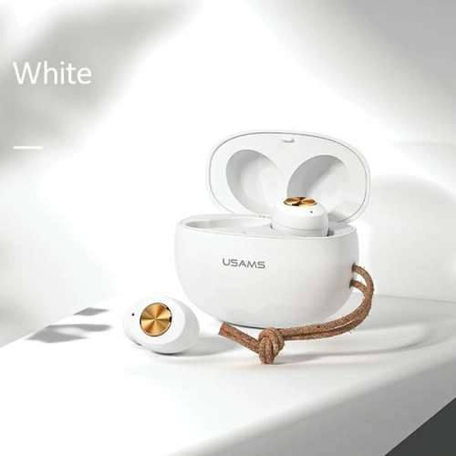 Kup TWS-Kopfhörer USAMS ES-Serie Bluetooth 5.0 weiß/BHUES01 - USA658WHT - {ean13} - Sklep Home Screen